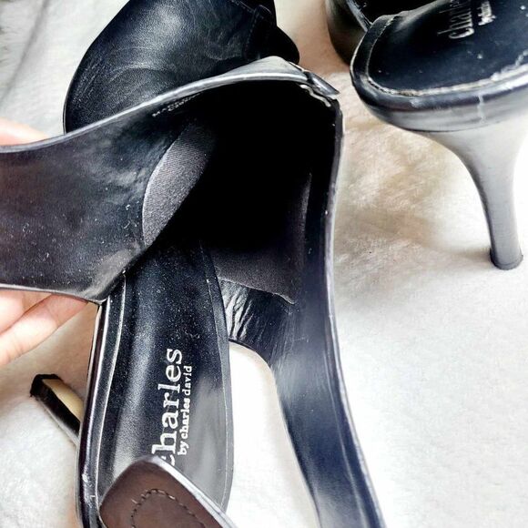 CHARLES BY CHARLES DAVID Black sandal size 9.5 Color Black - Picture 3 of 8
